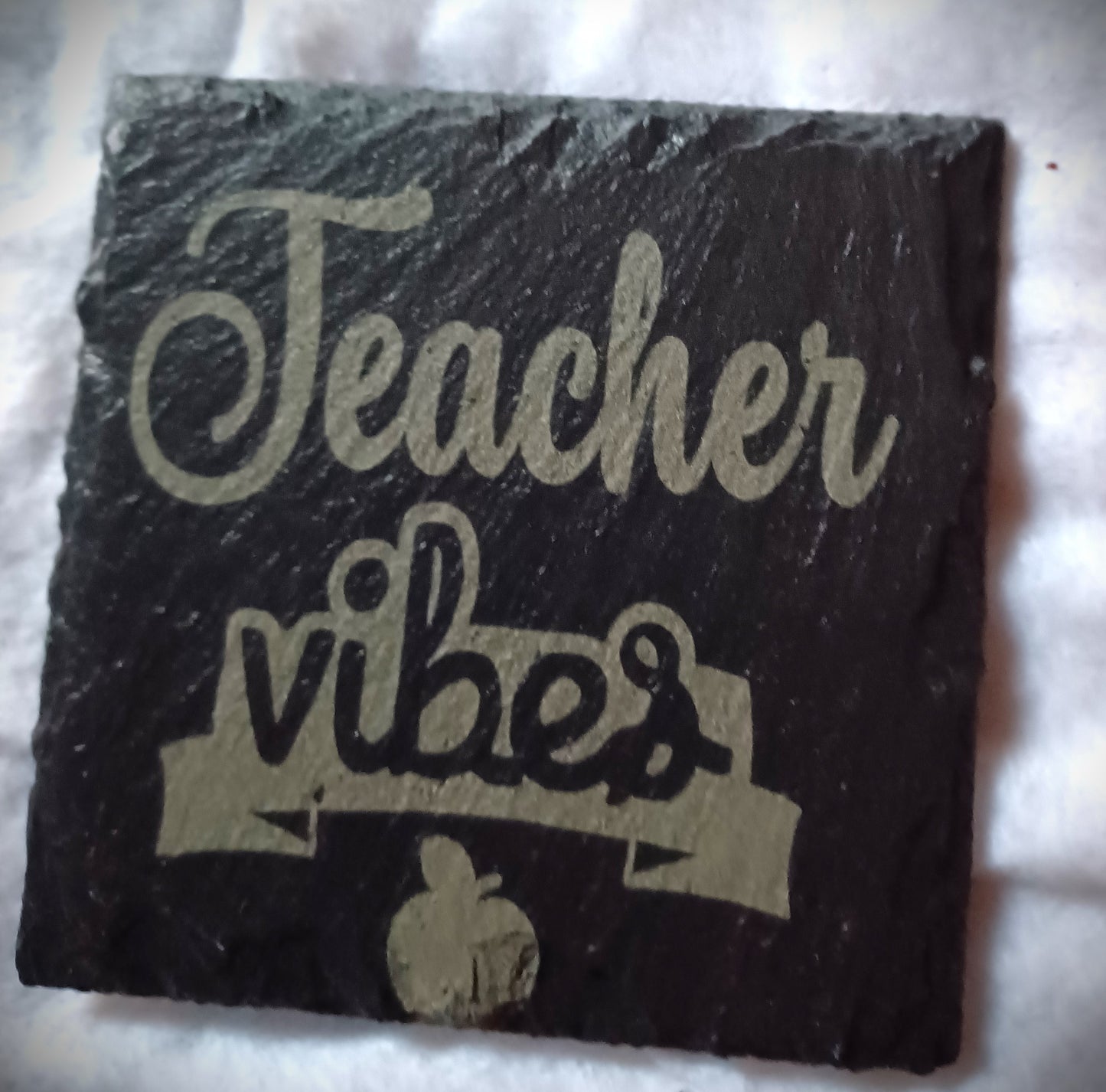 Teacher Appreciation Slate Coasters