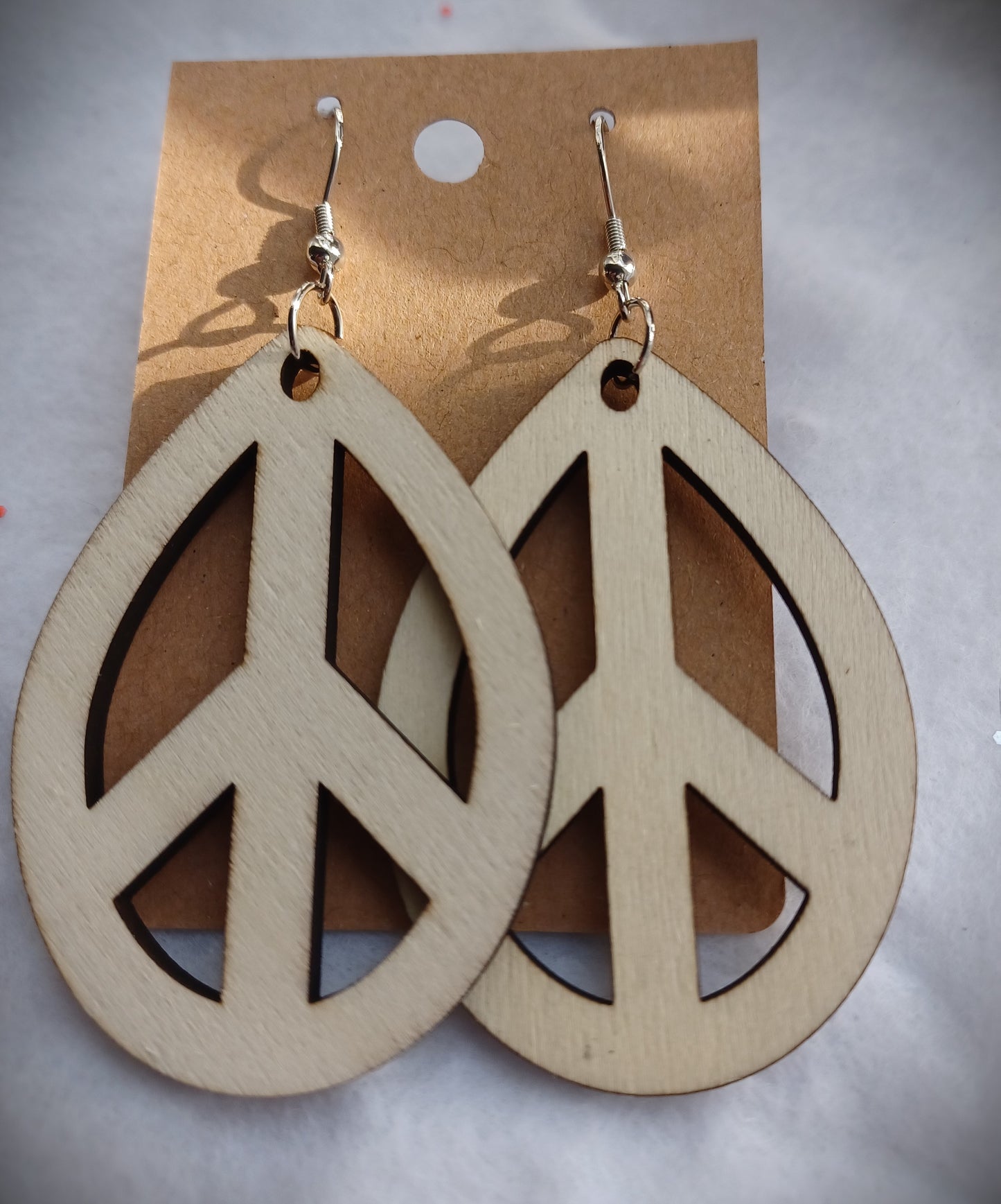 Peace Symbol Earrings