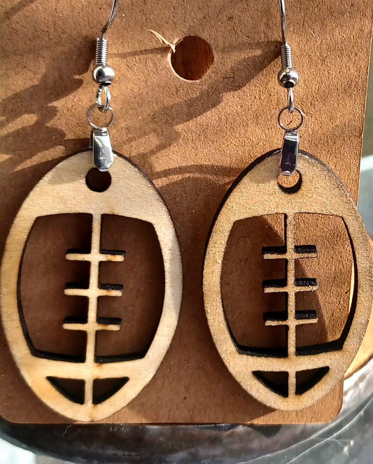 Football Earrings